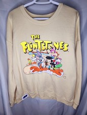 WB 100 Anniversary Crewneck Sweatshirt XL Looney Tunes Characters NWT