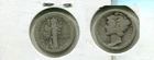 1921 D MERCURY HEAD DIME GOOD 9316T