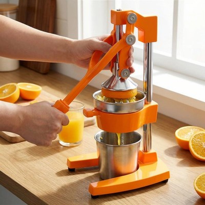 Profi Qualität Zitruspresse Orange Zitrone Grapefruitsaft Handpresse manuell