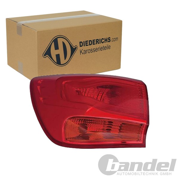 Diederichs P21/5W P21W RÜCkleuchte Links Passend FüR KIA Cee'd | 6554691-image