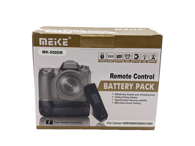 Meike MK-550DR Remote Control Battery Pack f. Canon | Funk-Auslöser | NEU & OVP