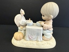 Enesco Precious Moments 1989  Thank You Lord For Everything  522031