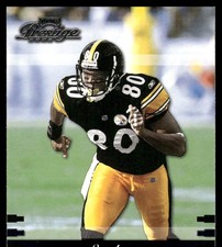 2002 Playoff Prestige Plaxico Burress #114 Pittsburgh Steelers