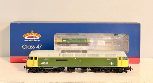Bachmann 'OO' Class 47 47522 "Doncaster Enterprise" Apple Green Livery 31-650K | Zustand: Used