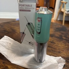 Portable Oral Irrigator With 3 Modes USB Rechargeable 220mL Water Tank White