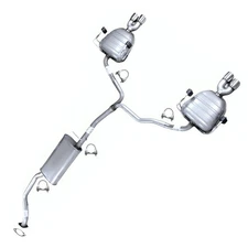 Stainless Steel Exhaust System Kit fits: 2013-2017 Chevrolet Traverse 3.6L