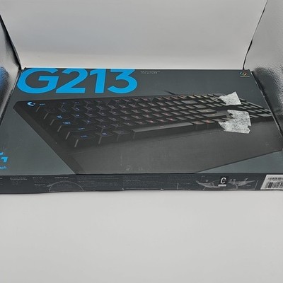 Brand New Logitech G213 Prodigy 920-008083 Wired Keyboard gaming RGB Backlit KB