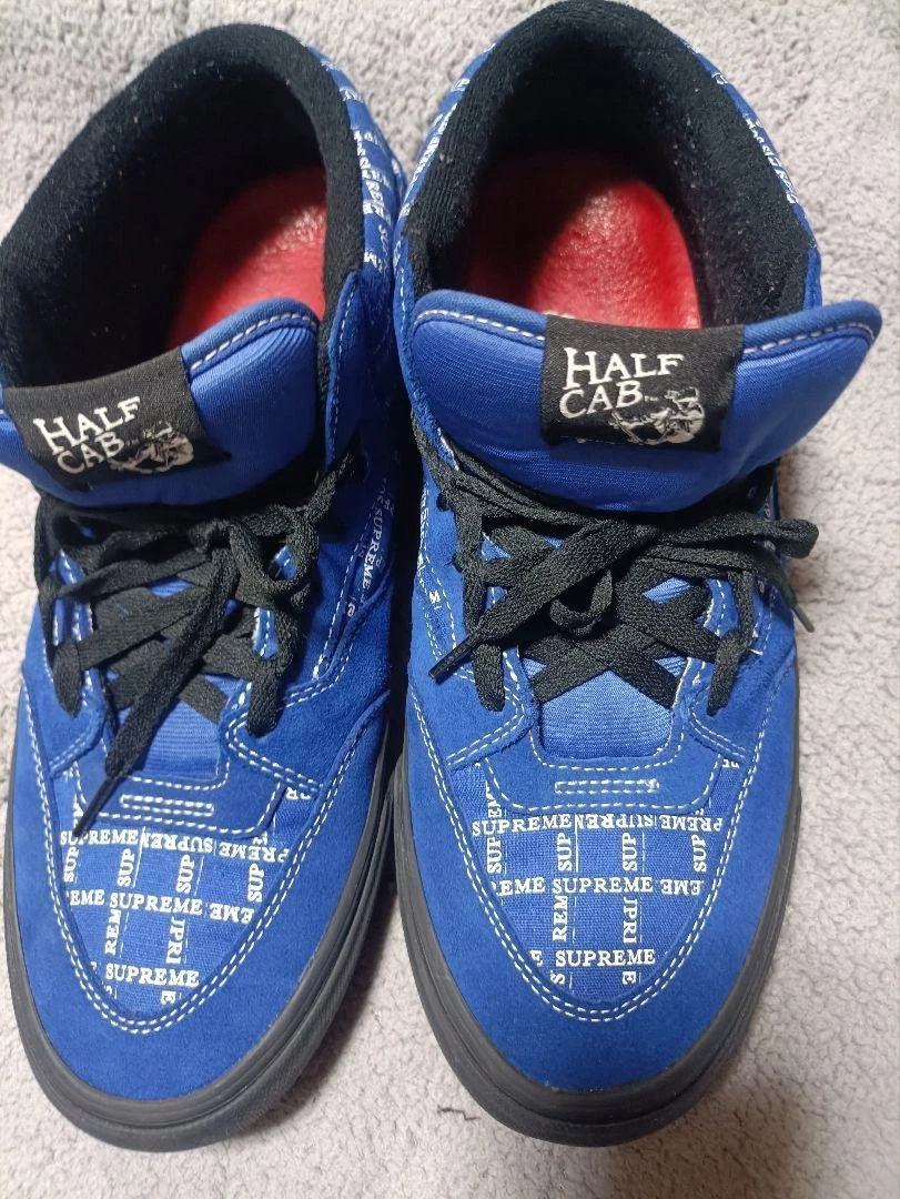 Vans Uomo 13.0US Half Cab Pro Supreme Scatola Collaborazione Inclusa m13_0714
