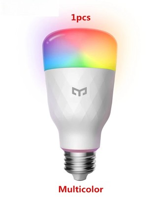 Smart LED Bulb W3 Color Dimmable Warm White Atmosphere Lamp Lights Voice Control