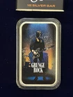 Grunge Rock 1 oz .999 SILVER Bar Rock Through the Ages Series Colorized 🔥🔥🎸🎸