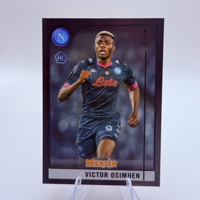 Victor Osimhen 2020-21 Topps Merlin #59 Rookie SSC Napoli Card UEFA