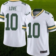 YOUTH MEDIUM Green Bay Packers Jordan Love All Stitched READY To Ship Go PACK!