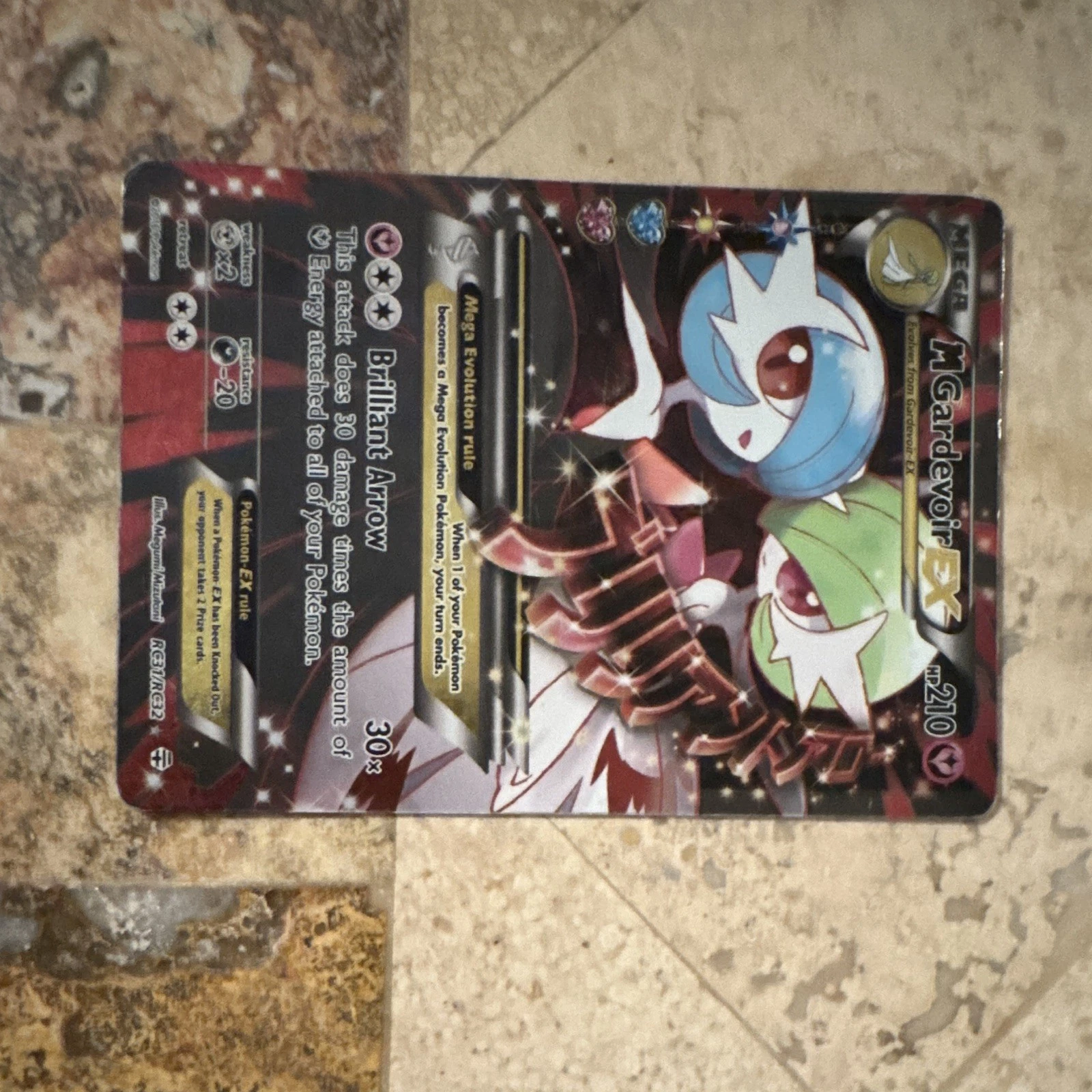 The Pokémon Company M Gardevoir EX RC31/RC32 Generations Full Art Holo EN 2016