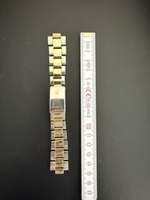 Rolex 7836 Oyster Bicolor 14K, gefaltet, 20mm, ohne Endlinks, 2 Zusatzglieder