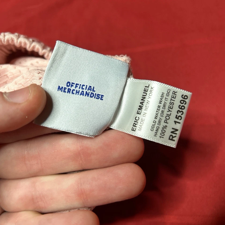 Eric Emanuel Shorts Pink And Green Mesh Gym Shorts - Image 4 of 4