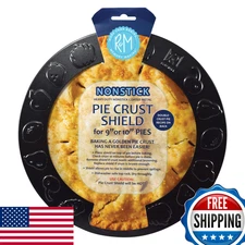 R&M International Non-Stick 9" or 10" Pie Crust Shield