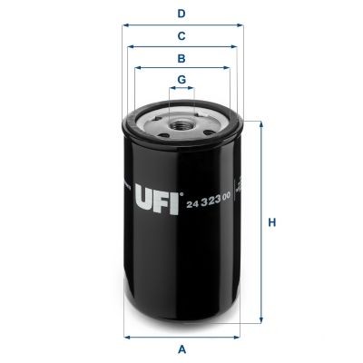 UFI Kraftstofffilter 24.323.00-image