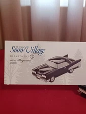 DEPT 56 SNOW VILLAGE CARS Black 4025331 