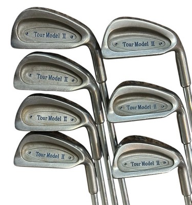 Tour Model II Irons 3-9 -1.5'' True Temper Stiff Flex Shafts