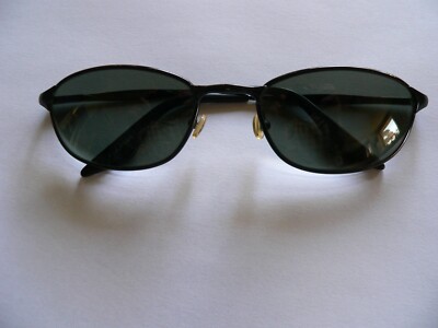 Vintage B&L Ray Ban Highstreet Sonnenbrille/Sunglasses schwarz/grün W2963 PSBK