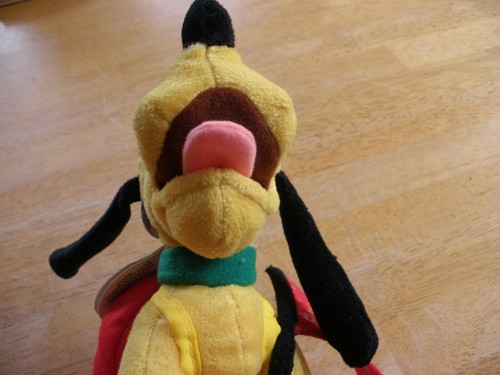 Pluto Disney Dream Friends Disneyland 2000s plush doll 8" NWT - Picture 6 of 12