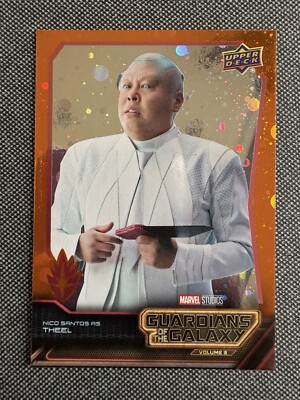 Nico Santos THEEL 2024 UD Guardians of the Galaxy Vol3 Orange E-14 Ensemble Blue