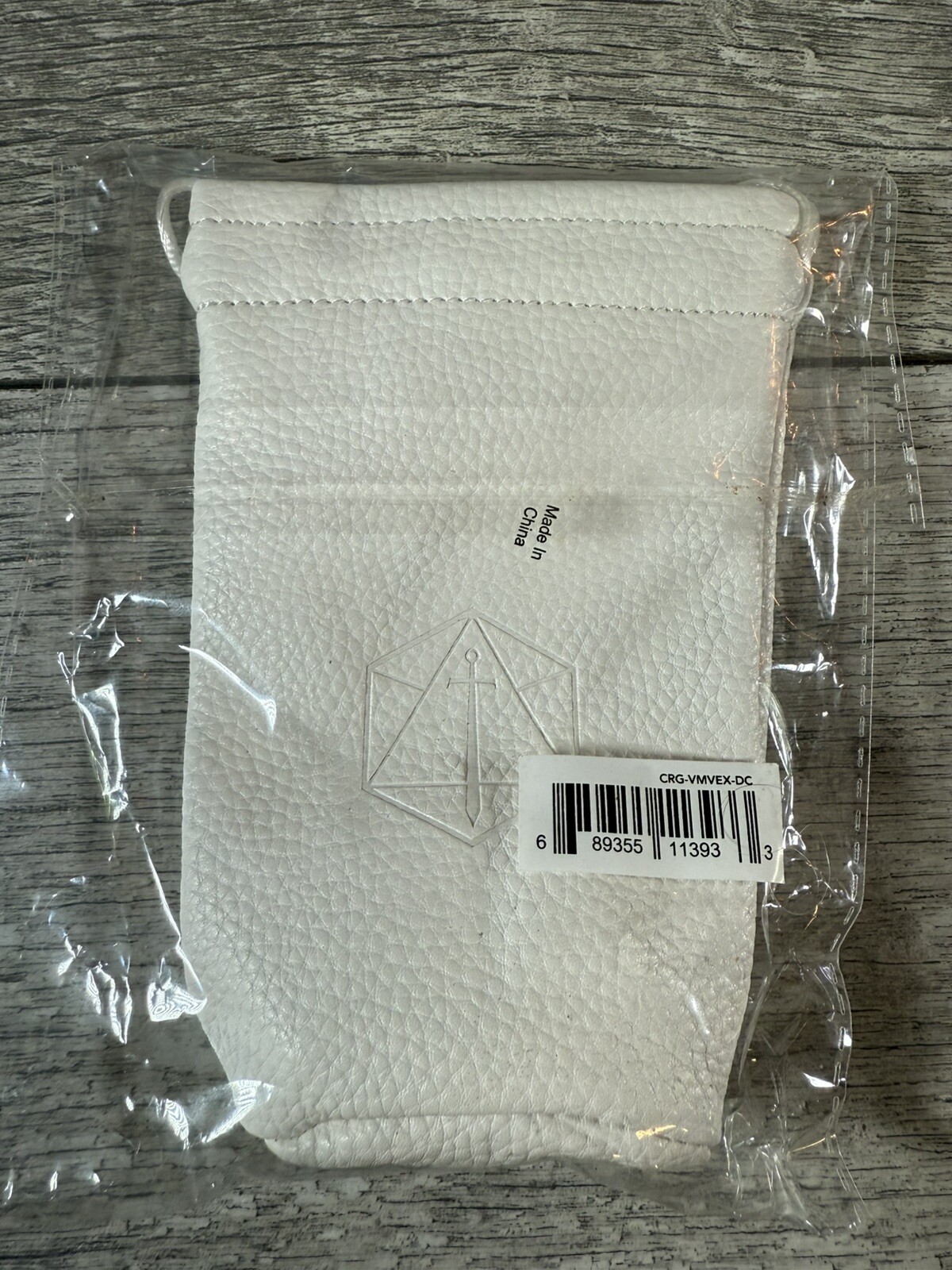 Vox Machina Critical Role RPG Dice Set: Vex'ahlia + White PU Leather Bag NEW