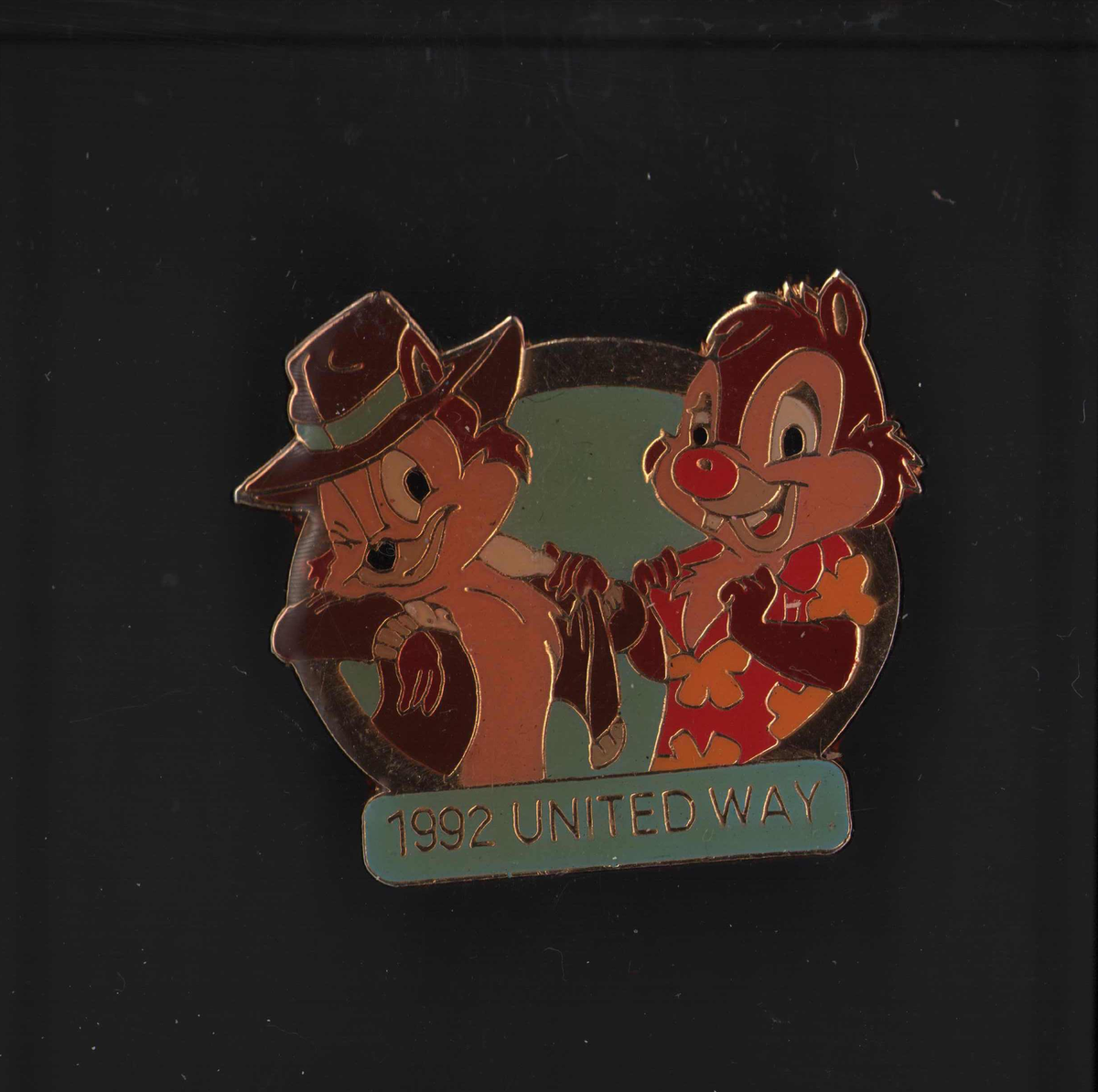 希少レア　ディズニー　PALSピンズ　チップ　Chip Disney 平成レトロ Old Rare Le Disney Pin Chip N Dale Rescue Rangers Cast Member 1992