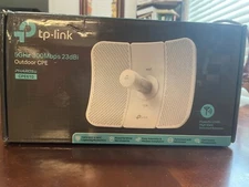 TP Link CPE610 300Mbps 5Ghz Outdoor Wireless Access Point 23dBi POE Adapter
