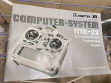 Graupner MX 22 Bedienungsanleitung / Programm...
