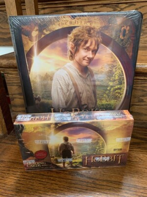 2014 Cryptozoic HOBBIT Unexpected Journey Sealed Hobby Trading Card Box + Binder