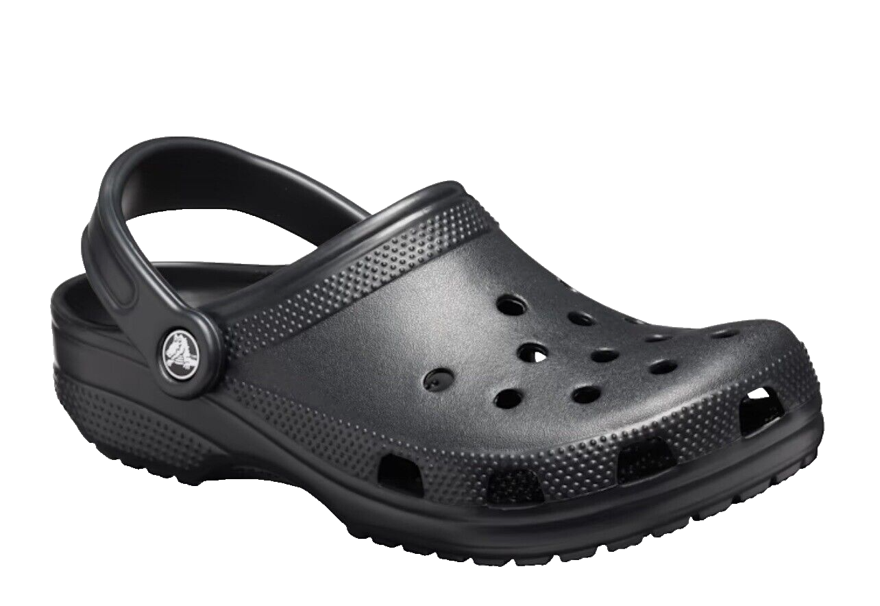 Style Code 10001 Crocs Unisex Classic Clog Authentic Shoe Style 10001-001 Black WHITE | eBay