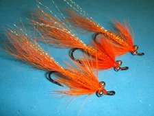 FLY FISHING FLIES - Traditional COMET Steelhead Fly size #4 (6 Pcs.)
