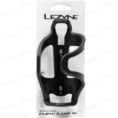 #ad #ad Lezyne Flow Water Bottle Cage Left Side Loading MTB Road Hybrid Bike Black $15.50
