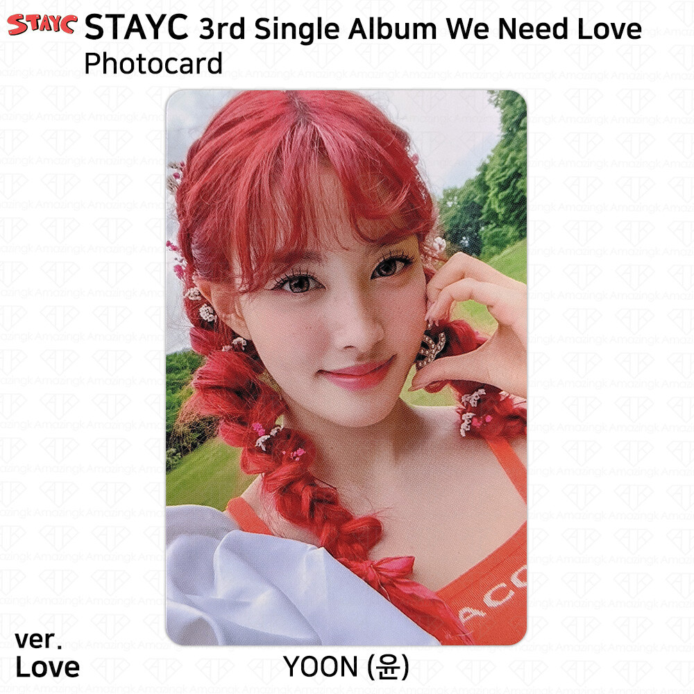 StayC 3rd Single Album We Need Love Official Photocard StayC 3rd Single Album We Need Love Official Photocard