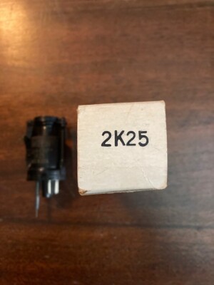 Raytheon JAN 2K25 Klystron Tube NOS/NIB 