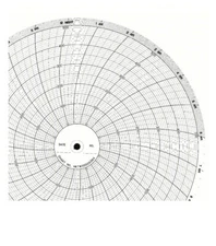 Graphic Controls CLH HKTW0050S384 Chart,10 In,0 To 500,1 Day,Pk100