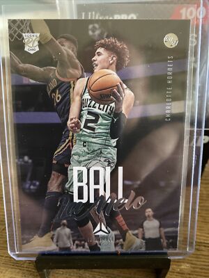 LaMelo Ball 2020-21 Panini Chronicles Luminance Rookie RC Charlotte Hornets ROY