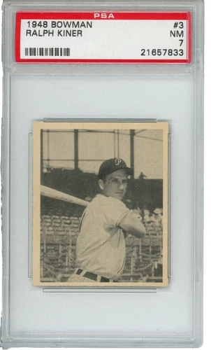 Rookie Ralph Kiner Baseball Cards