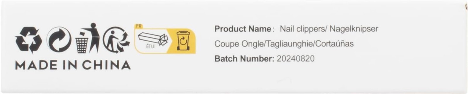 Toenail Clippers for Thick Nails for Seniors, Angled Head Long Handled Toe Na...