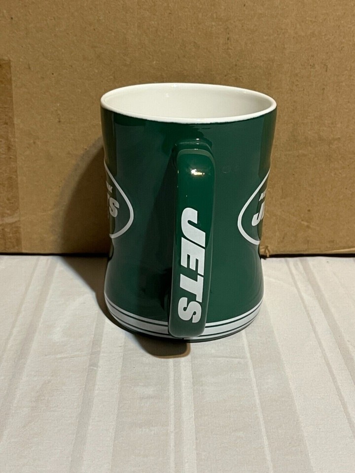 New York Jets NFL 14oz Coffee Mug Cup Logo Brands New | eBay