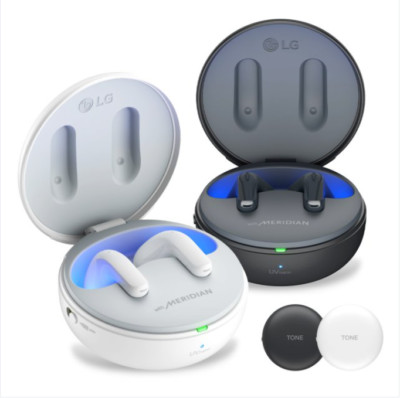 LG TONE Free TONE-UT90Q Bluetooth Wireless Earphones Stereo Earbuds UV Nano Care
