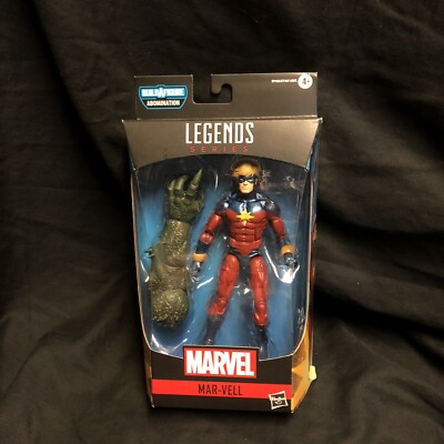 Marvel Legends Mar-Vell Abomination BAF Hasbro Action Figure