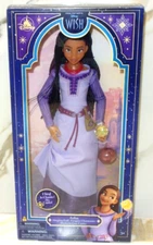 2023 Disney Store Wish Princess ASHA 11.5" Singing Doll Poseable