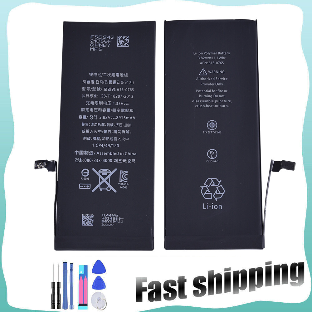 For Apple iPhone 6 Plus 2915mAh 3.8V Replacement Battery 616-0802