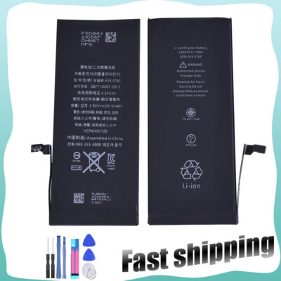 For Apple iPhone 6 Plus 2915mAh 3.8V Replacement Battery 616-0802