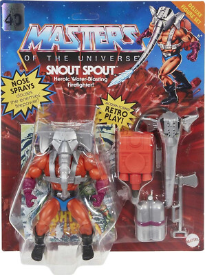 Mattel Masters of The Universe Origins SNOUT SPOUT Deluxe Figure (New, Mint)