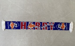 Hamburger SV Ultras HSV Scarf Vintage/Retro HTF Harry the Bumblebee
