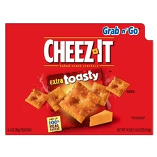 Cheez-It Extra Toasty Baked Snack Crackers 6 Count 3 oz Pouches