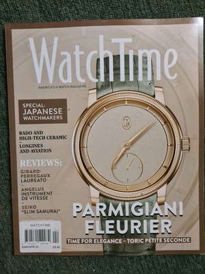 WatchTime magazine April 2025 Parmigiani Fleurier + Special Japanese Watchmakers
